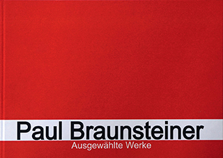 Titelseite des Kunstbuchs "Ausgewählte Werke" von Paul Braunsteiner